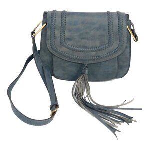 FRANCO SARTO blue-ish gray shoulder bag, hand bag, purse man made materials